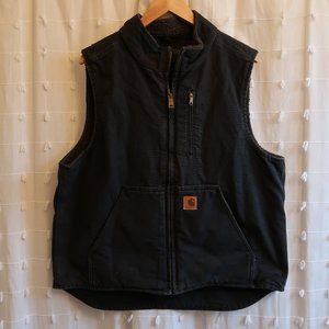 CARHARTT vintage-style fleece-lined vest
